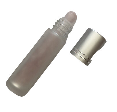 Massage roller natuursteen Rozenkwarts Massage roller natuursteen Rozenkwarts