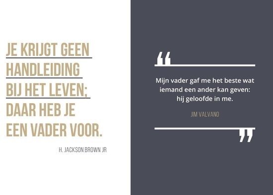Boekje Dad in a million Boekje Dad in a million