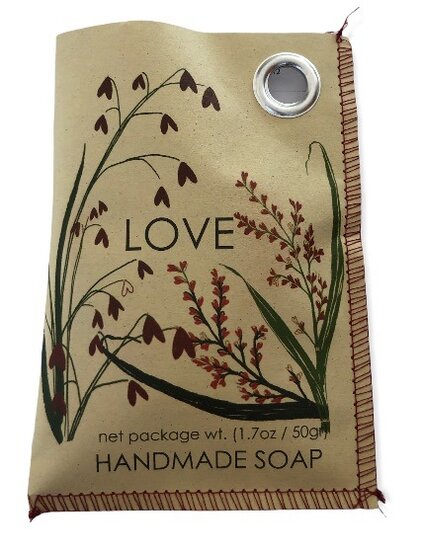 Zakje met zeep  Love