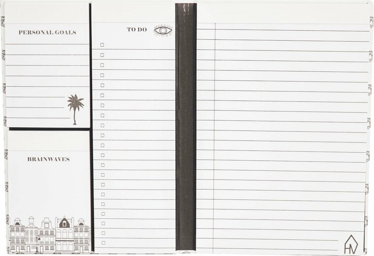 Notitieboek en to do lijstje