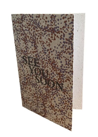 Bloeikaart See you soon