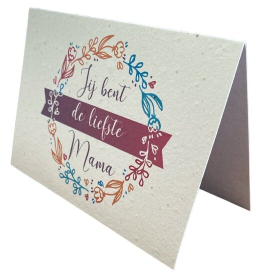 Bloeikaart Jij bent de liefste mama