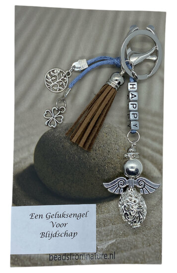 Geluksengel voor blijdschap (taupe) Geluksengel voor blijdschap (taupe)