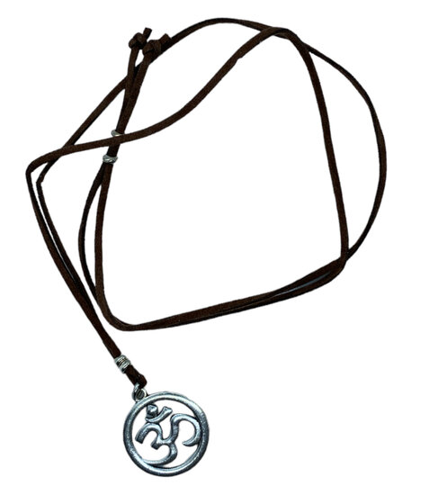 Veter ketting Ohm (AUM) bruin Veter ketting Ohm (AUM) bruin