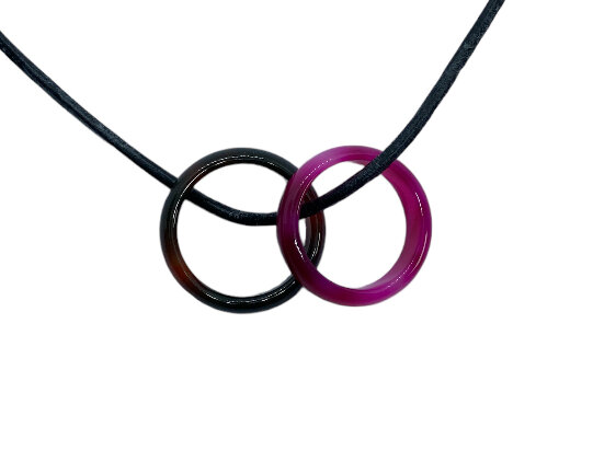 Ketting met natuursteen Agaat Ketting met natuursteen Agaat