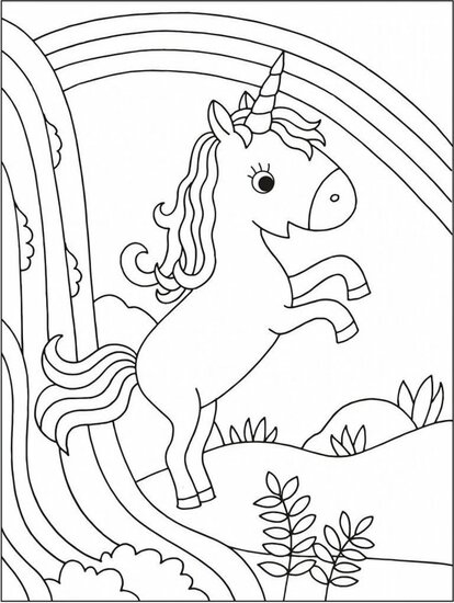 Unicorns color fun Unicorns color fun