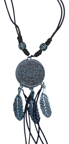 Ketting met natuursteen Rozenkwarts Ketting met natuursteen Rozenkwarts