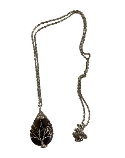 Natuursteen Amethist ketting  Natuursteen Amethist ketting