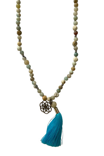 Ketting met natuursteen Amazoniet Ketting met natuursteen Amazoniet