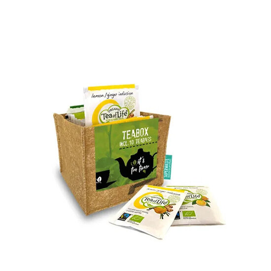 Mini Thee doos in geschenverpakking Mini Thee doos in geschenverpakking