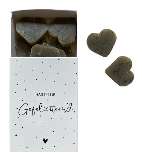 Zeepjes Hartelijk Gefeliciteerd OP=OP Zeepjes Hartelijk Gefeliciteerd OP=OP