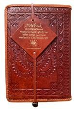 Notitieboek Leren omslag - Fair trade