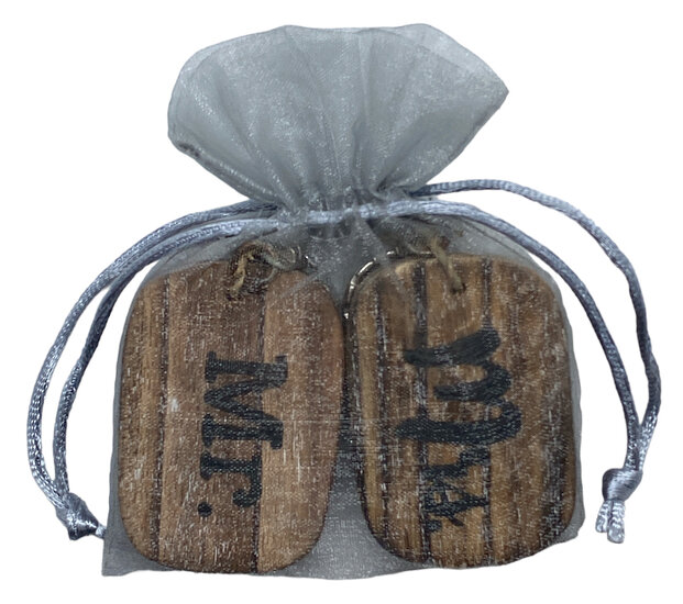 Mr & mrs sleutelhangers 