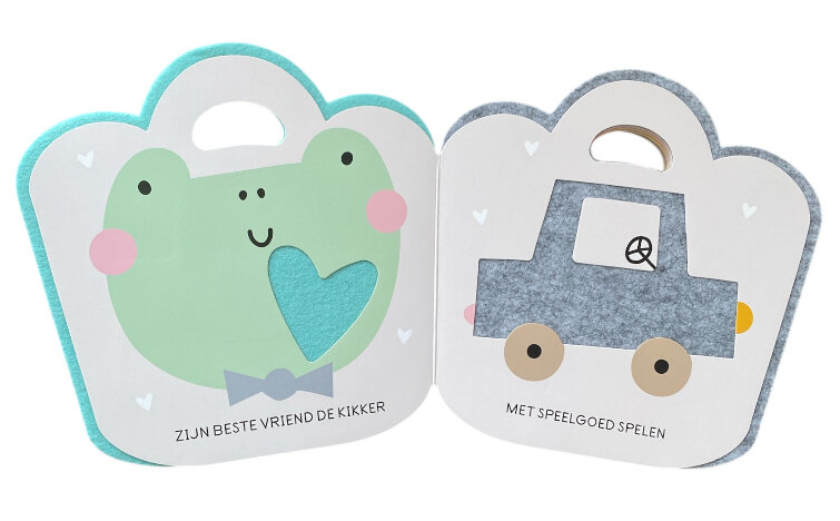 Kinderboekje - Tasje vol geluk Kinderboekje - Tasje vol geluk