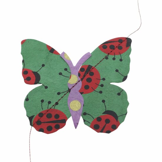 Eco paper slinger Vlinder