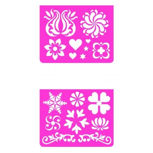 Djeco sjablonen bloem Djeco sjablonen bloem