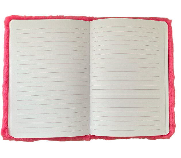 Notitieboek pluche Beer Notitieboek pluche Beer