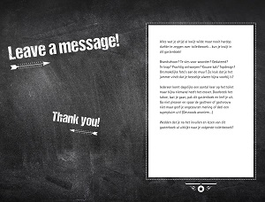 Toiletboek voor gasten Toiletboek voor gasten