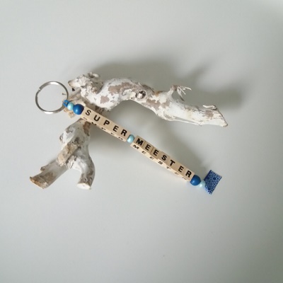 Sleutelhanger Super meester