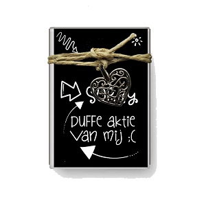 Sorry duffe aktie van mij (zeepjes) Sorry duffe aktie van mij (zeepjes)