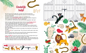 Kinderboek: Speuren in de dierentuin