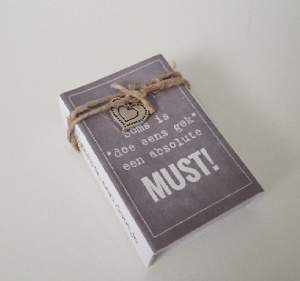 Soms is doe eens gek (zeepjes) Soms is doe eens gek (zeepjes)