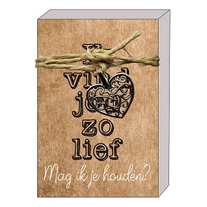 Ik vind jou zo lief (zeepjes) Ik vind jou zo lief (zeepjes)